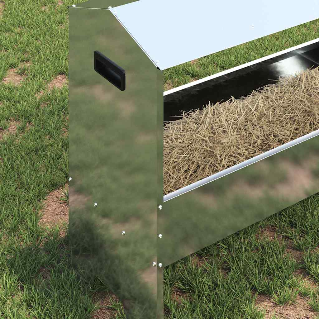 Abbeveratoio per bestiame Argento 79 x 35 x 62 cm 874629