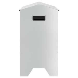 Abbeveratoio per bestiame Argento 79 x 35 x 62 cm 874629