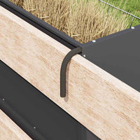 Nutriente per Fieno Nero 71 x 33 x 70 cm 874630