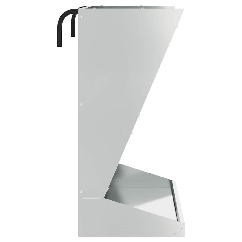 Nutriente per Fieno Argento 71 x 33 x 70 cm Acciaio zincato 874632