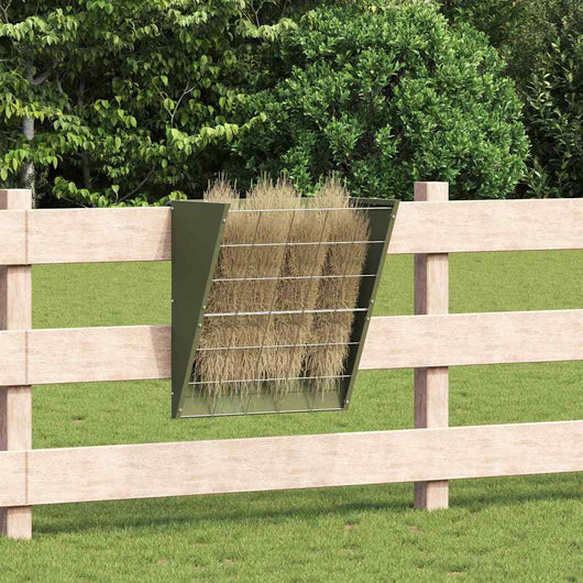Mangiatore Appeso per Fieno Verde oliva 61 x 33 x 66 cm 874634