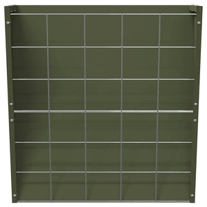 Mangiatore Appeso per Fieno Verde oliva 61 x 33 x 66 cm 874634