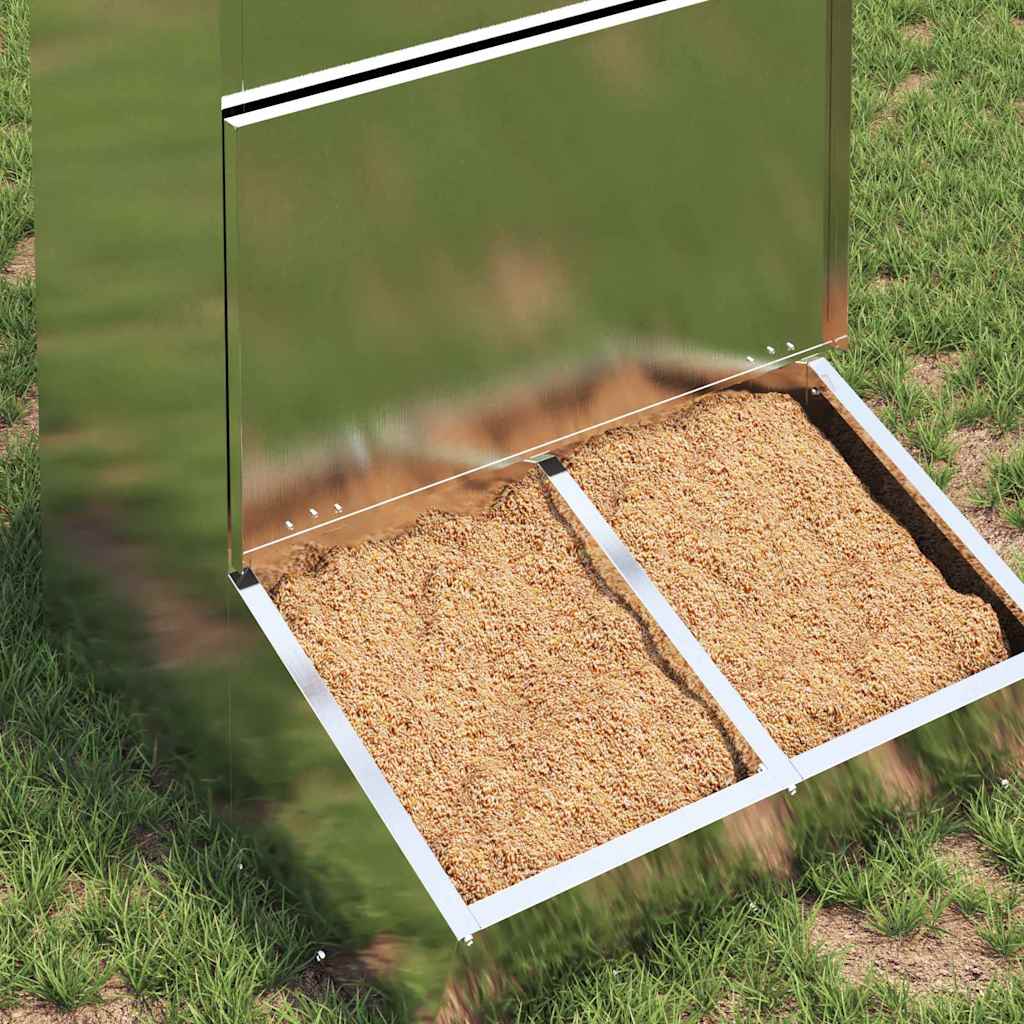 Nutriente per Maiali Argento 55 x 51 x 91.5 cm Acciaio zincato 874641