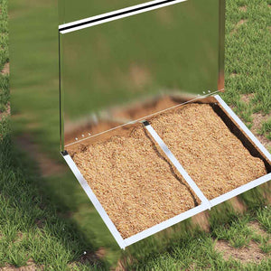 Nutriente per Maiali Argento 55 x 51 x 91.5 cm Acciaio zincato 874641