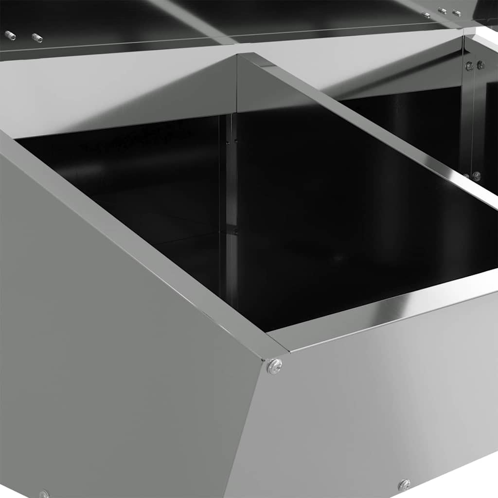 Nutriente per Maiali Argento 55 x 51 x 91.5 cm Acciaio zincato 874644