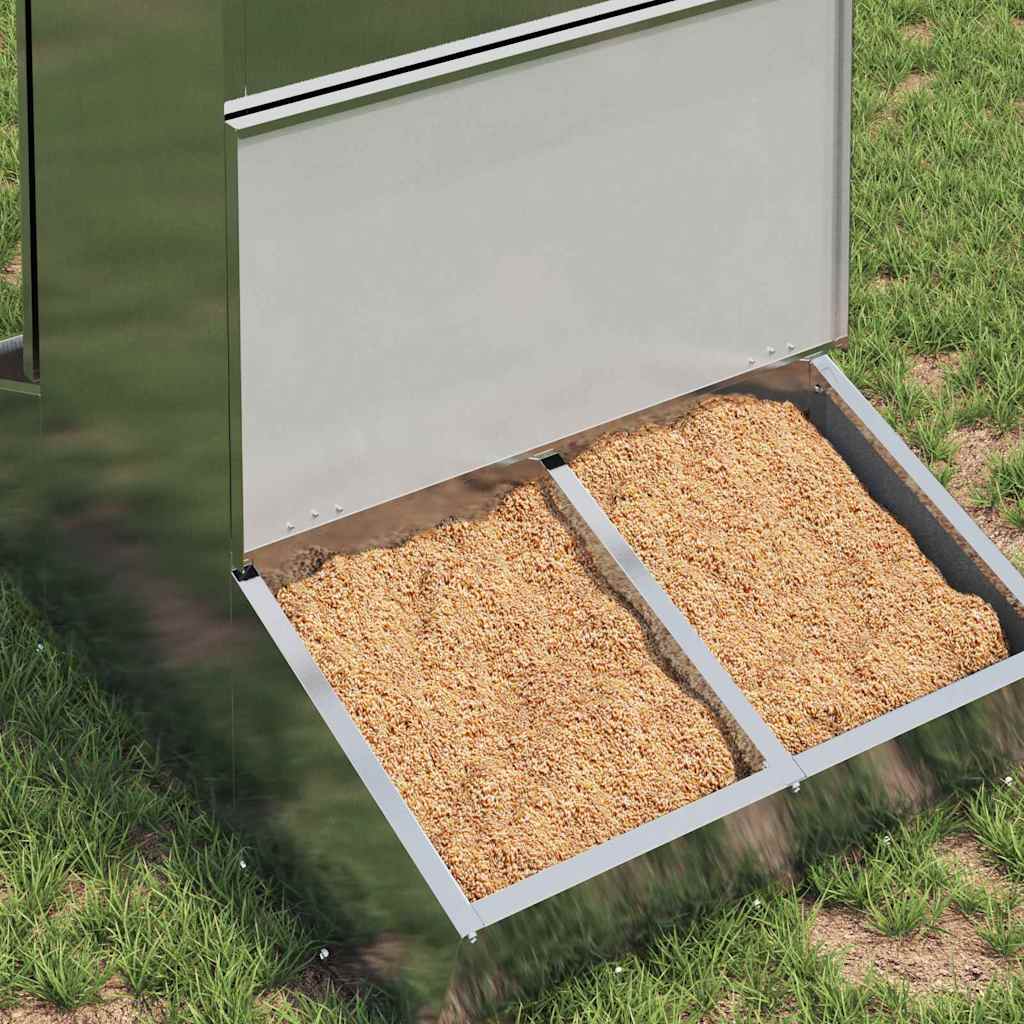 Nutriente per Maiali Argento 55 x 51 x 91.5 cm Acciaio zincato 874644