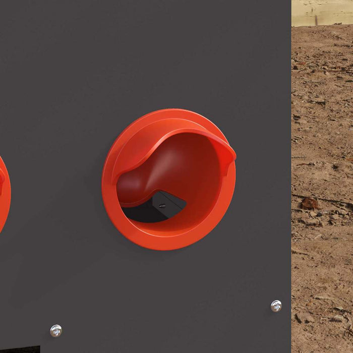 Feeder per pollo Nero 60.5 x 29 x 51 cm 874645