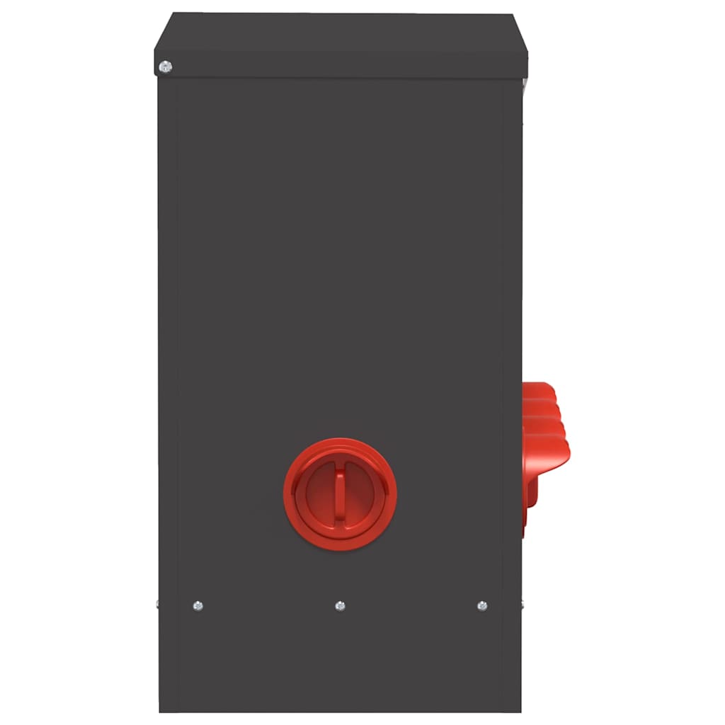 Feeder per pollo Nero 60.5 x 29 x 51 cm 874645