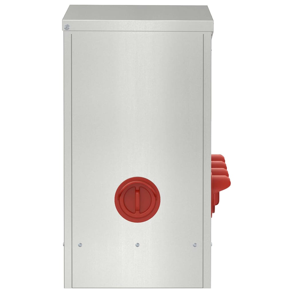 Feeder per pollo Argento 60.5 x 29 x 51 cm Acciaio zincato 874647