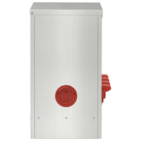 Feeder per pollo Argento 60.5 x 29 x 51 cm Acciaio zincato 874647