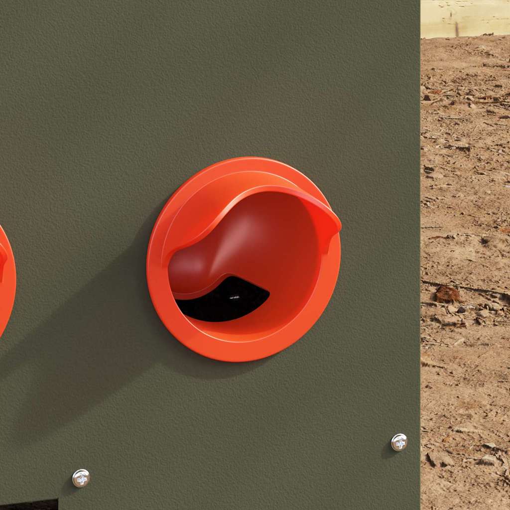 Feeder per pollo Verde oliva 60.5 x 29 x 51 cm 874649