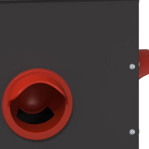 Feeder per pollo Nero 41,5 x 20,5 x 33 cm 874654