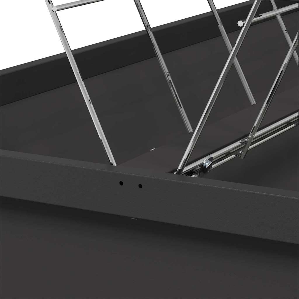 Mangiatore per Bestiame Nero 100 x 60 x 90 cm 874657