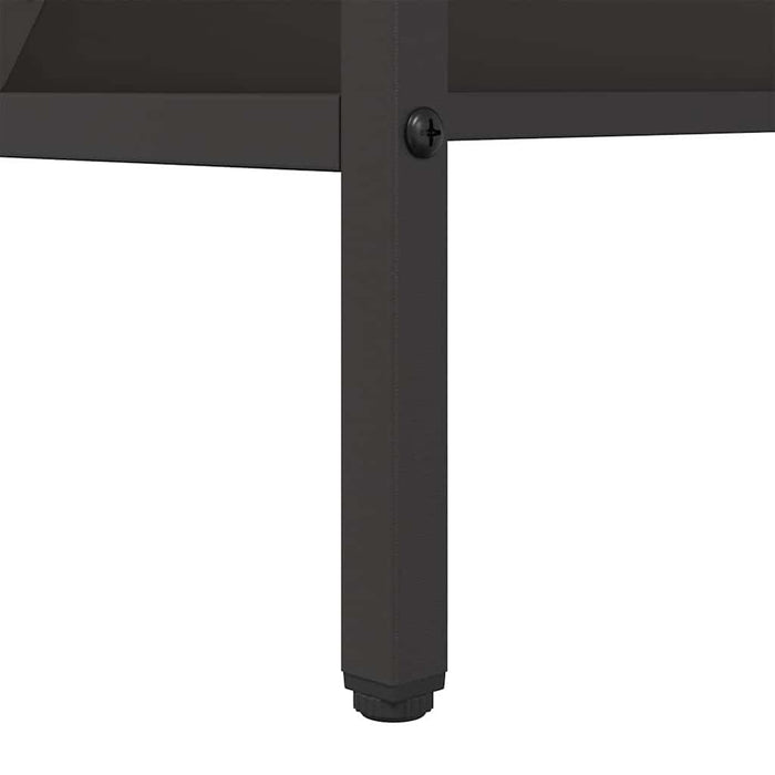 Mangiatore per Bestiame Nero 100 x 60 x 90 cm 874657