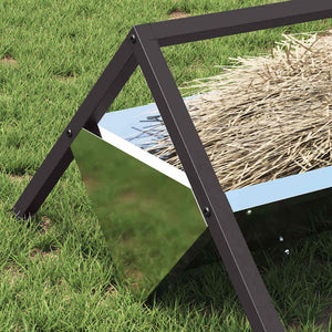 Abbeveratoio per bestiame Argento 111 x 76 x 38 cm 874662