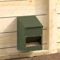 Feeder per pollo Verde oliva 21 x 16 x 33 cm 874664