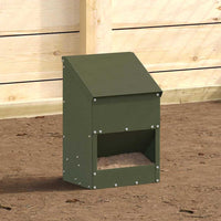 Feeder per pollo Verde oliva 21 x 16 x 33 cm 874664