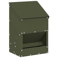 Feeder per pollo Verde oliva 21 x 16 x 33 cm 874664