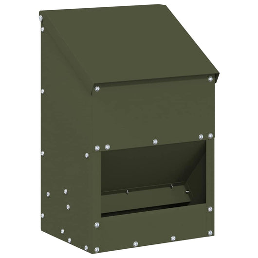 Feeder per pollo Verde oliva 21 x 16 x 33 cm 874664