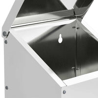 Feeder per pollo Argento 21 x 16 x 33 cm Acciaio zincato 874665