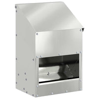 Feeder per pollo Argento 21 x 16 x 33 cm Acciaio zincato 874665