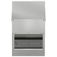 Feeder per pollo Argento 21 x 16 x 33 cm Acciaio zincato 874665