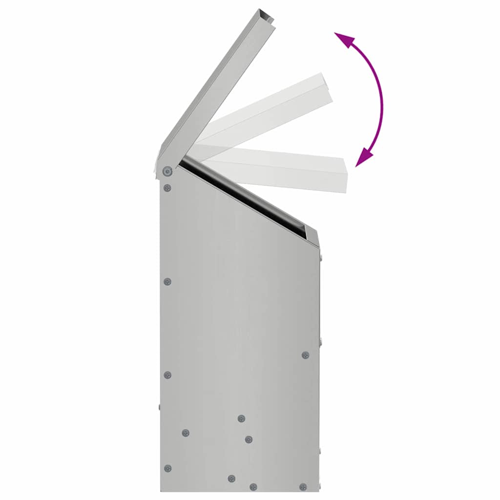 Feeder per pollo Argento 21 x 16 x 33 cm Acciaio zincato 874665