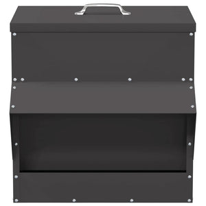 Feeder per pollo Nero 40,5 x 45 x 41 cm 874666