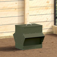 Feeder per pollo Verde oliva 40,5 x 45 x 41 cm 874667