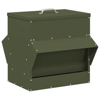Feeder per pollo Verde oliva 40,5 x 45 x 41 cm 874667