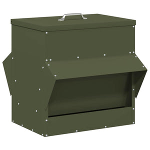 Feeder per pollo Verde oliva 40,5 x 45 x 41 cm 874667