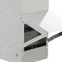 Feeder per pollo Argento 13 x 12 x 51 cm Acciaio zincato 874671