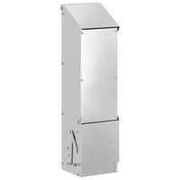 Feeder per pollo Argento 13 x 12 x 51 cm Acciaio zincato 874671