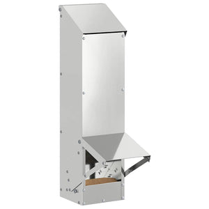 Feeder per pollo Argento 13 x 12 x 51 cm Acciaio zincato 874671