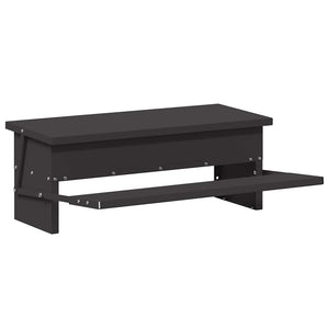 Mangiatore a Pedale per Pollo Nero 48,5 x 39,5 x 19 cm 874672