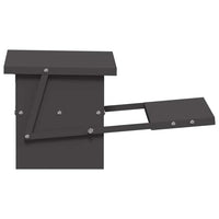 Mangiatore a Pedale per Pollo Nero 48,5 x 39,5 x 19 cm 874672