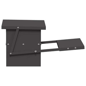 Mangiatore a Pedale per Pollo Nero 48,5 x 39,5 x 19 cm 874672