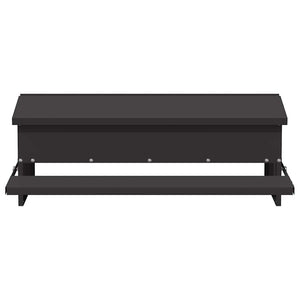 Mangiatore a Pedale per Pollo Nero 75 x 53 x 20,5 cm 874675