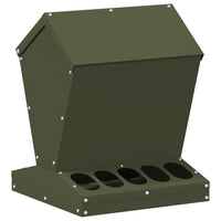 Feeder per pollo Verde oliva 30 x 30 x 39 cm 874682
