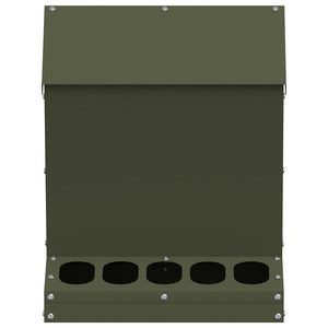 Feeder per pollo Verde oliva 30 x 30 x 39 cm 874682