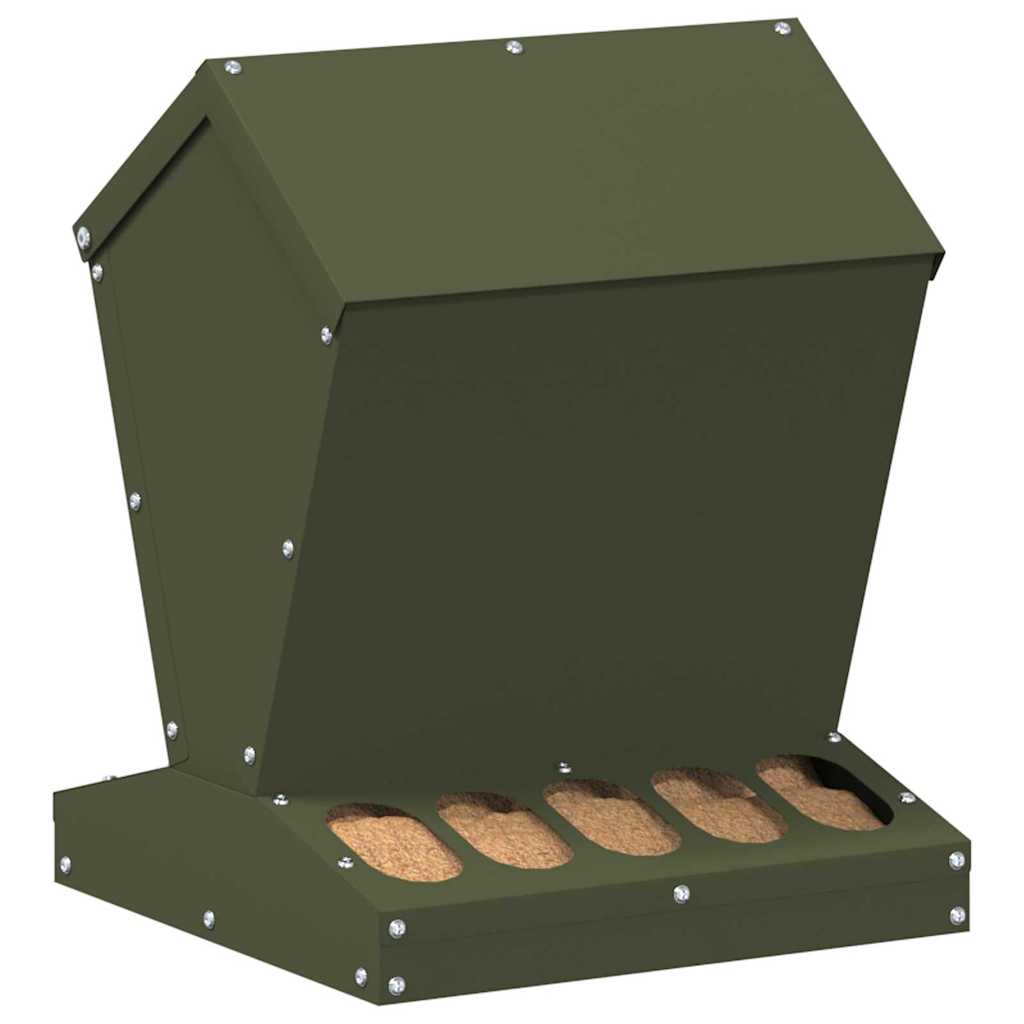 Feeder per pollo Verde oliva 30 x 30 x 39 cm 874682