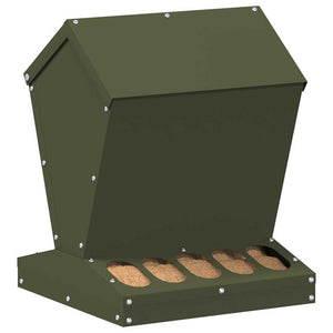 Feeder per pollo Verde oliva 30 x 30 x 39 cm 874682