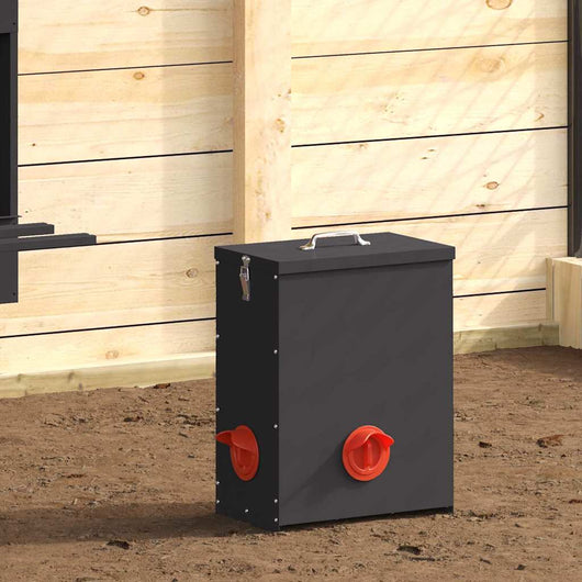 Feeder per pollo Nero 32,5 x 20,5 x 43 cm 874684
