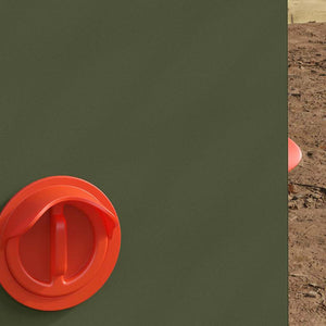 Feeder per pollo Verde oliva 32,5 x 20,5 x 43 cm 874685