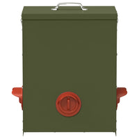 Feeder per pollo Verde oliva 32,5 x 20,5 x 43 cm 874685