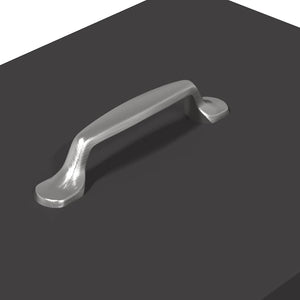 Mangiatore a Pedale per Pollo Nero 25 x 42 x 40 cm 874690