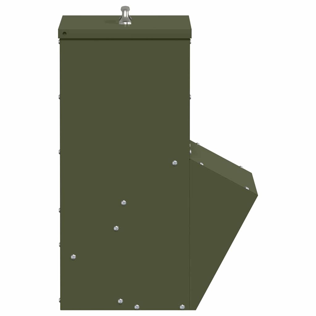 Feeder per pollo Verde oliva 20 x 25 x 35 cm 874694