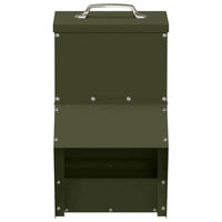 Feeder per pollo Verde oliva 20 x 25 x 35 cm 874697