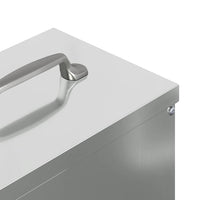 Feeder per pollo Argento 20 x 25 x 35 cm Acciaio zincato 874698