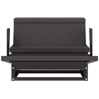 Mangiatore a Pedale per Pollo Nero 50 x 40 x 29 cm 874699